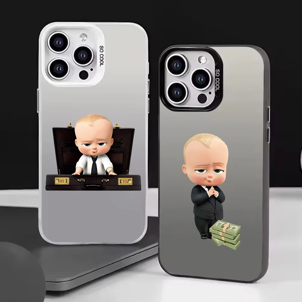 Cute B-Boss B-Baby Phone Case For IPhone 16 15 14 13 12 11 Pro Max Plus Color Shockproof Back Silver Cover
Cute B-Boss B-Baby Phone Case For IPhone 16 15 14 13 12 11 Pro Max Plus Color Shockproof Back Silver Cover