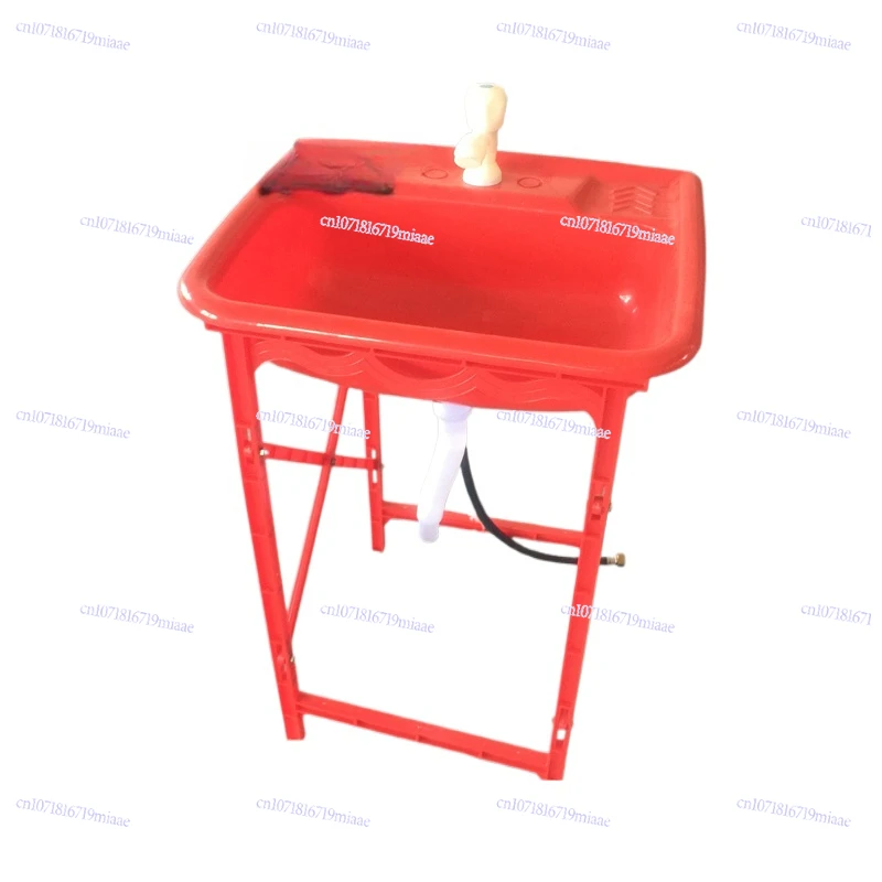 Decoration site plastic face wash basin ABS plastic bracket, temporary basin 
Decoration site plastic face wash basin ABS plastic bracket, temporary basin