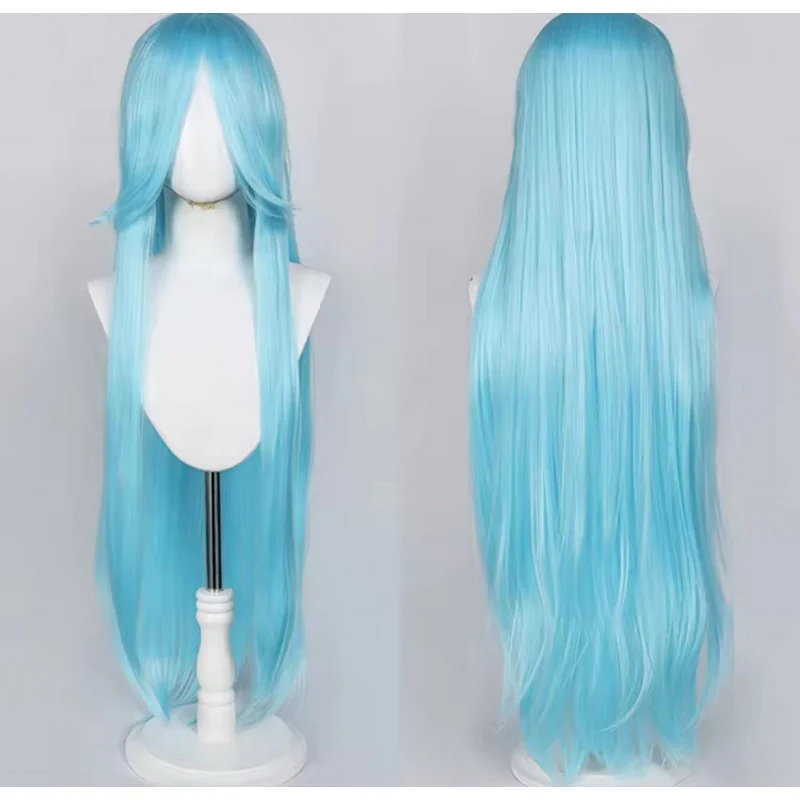 100CM Long Straight Wig With Bangs Synthetic Cosplay Wig Party Costume Accessory
100CM Long Straight Wig With Bangs Synthetic Cosplay Wig Party Costume Accessory