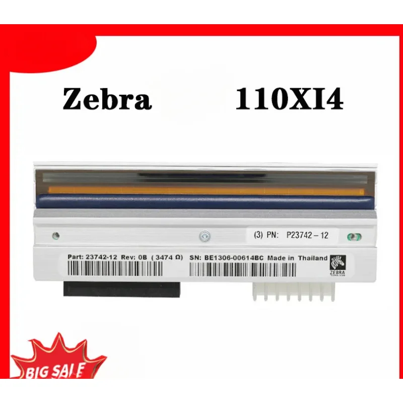 Для Zebra Original 110XI4 печатающая головка 600 точек на дюйм головка принтера этикеток P1004233тайская версия
Для Zebra Original 110XI4 печатающая головка 600 точек на дюйм головка принтера этикеток P1004233тайская версия