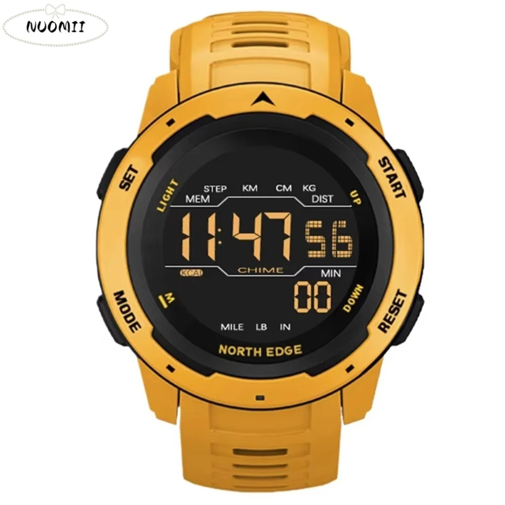 Pedometer Waterproof 50m Smart Watch Dual Time Shock Resistant Digital Watch Rubber Strap Digital Alarm Clock Outdoor Running
Pedometer Waterproof 50m Smart Watch Dual Time Shock Resistant Digital Watch Rubber Strap Digital Alarm Clock Outdoor Running