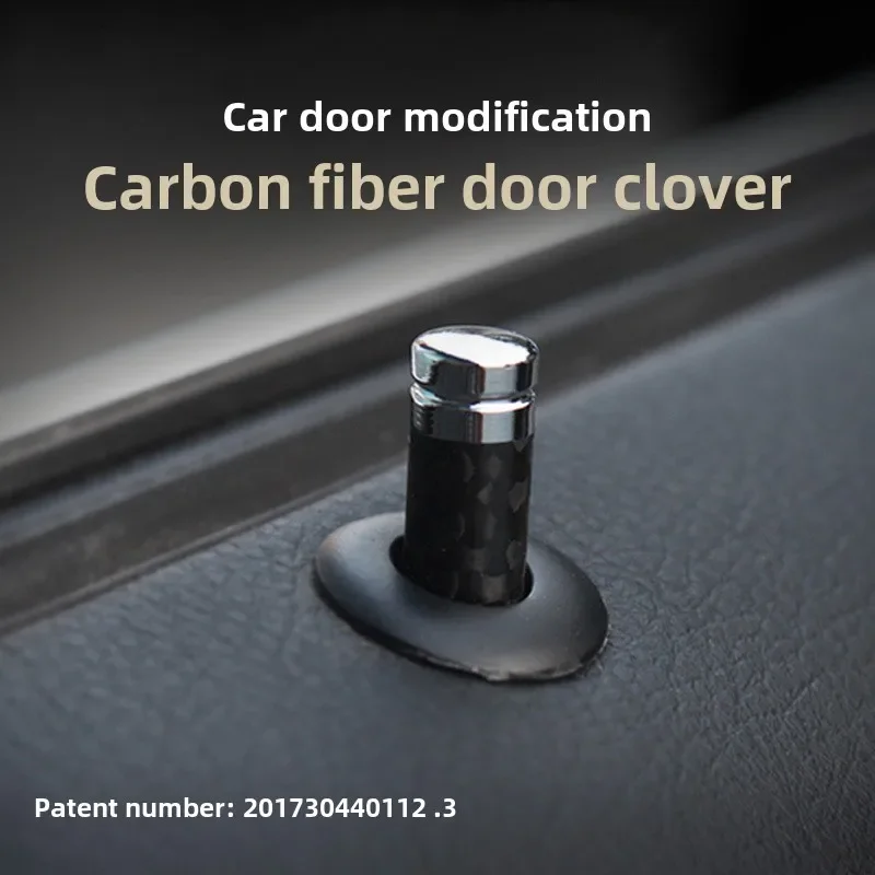 Suitable for BMW-Benz general carbon fiber door lift, carbon fiber door bolt decorative cover, door interior modification lock
Suitable for BMW-Benz general carbon fiber door lift, carbon fiber door bolt decorative cover, door interior modification lock
