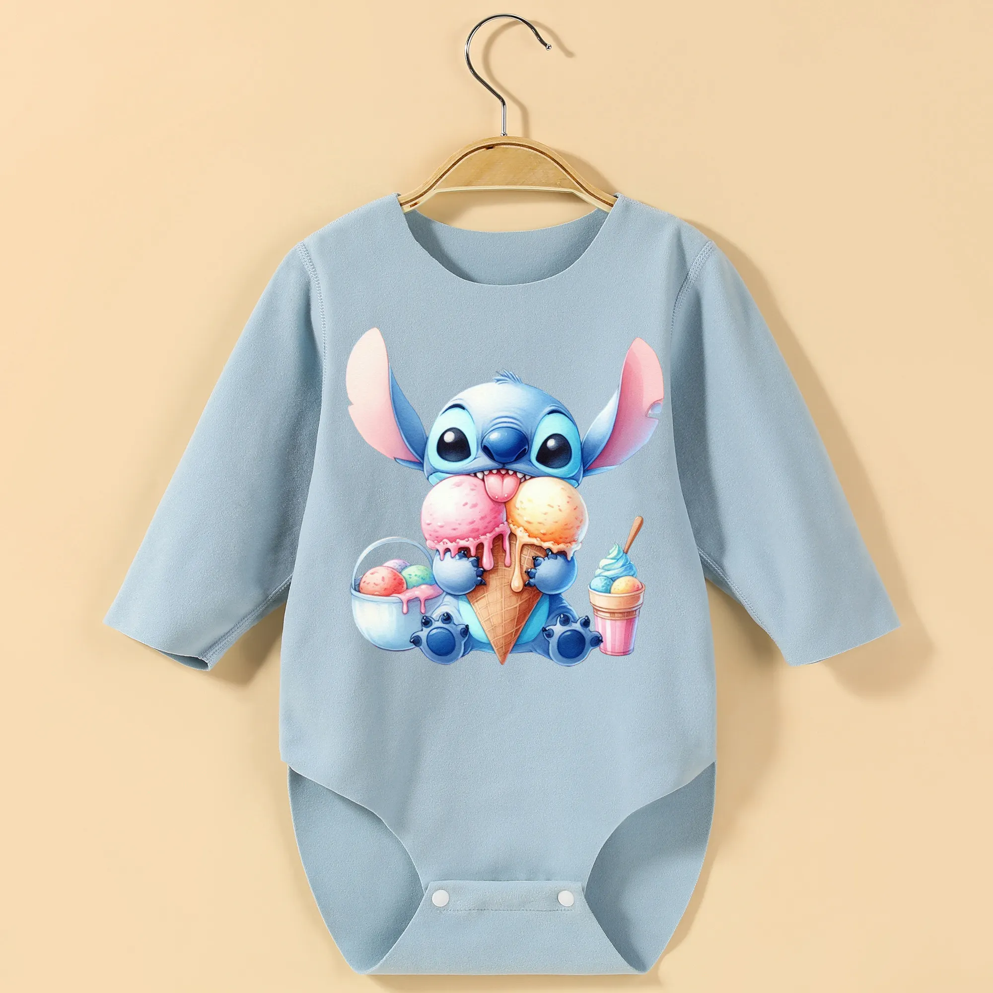 Изысканный принт, любимый детский боди с длинными рукавами и мороженной строчкой, комбинезон для высоты 60-90 см, детская одежда, удобный комбинезон
Изысканный принт, любимый детский боди с длинными рукавами и мороженной строчкой, комбинезон для высоты 60-90 см, детская одежда, удобный комбинезон