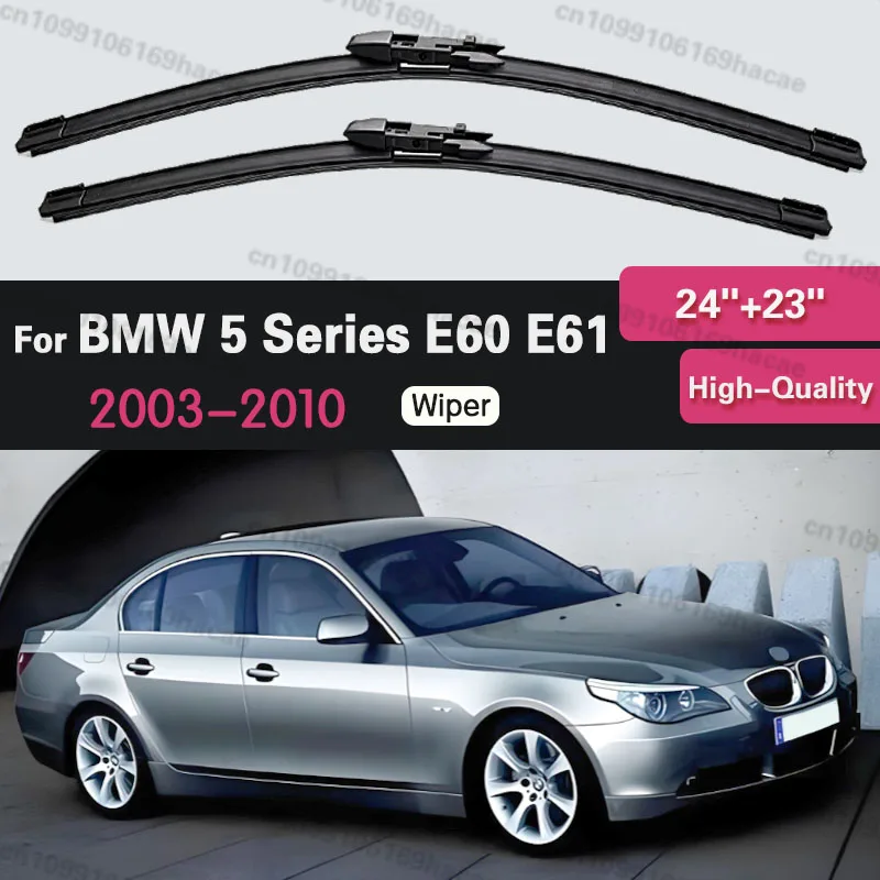 Car Wiper Blade For BMW 5 Series E60/E61 24"+23" 2003-2010 Auto Windscreen Windshield Wipers Blades Car Equipped Side Pinch Tab
Car Wiper Blade For BMW 5 Series E60/E61 24"+23" 2003-2010 Auto Windscreen Windshield Wipers Blades Car Equipped Side Pinch Tab