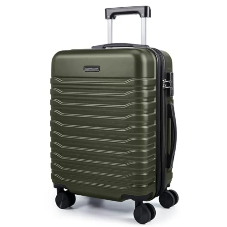 Expandable Carry On Luggage 22x14x9 Airline Approved with Double Spinner Wheels, 20 Inch Lightweight Hard Shell Rolling Suitcas
Expandable Carry On Luggage 22x14x9 Airline Approved with Double Spinner Wheels, 20 Inch Lightweight Hard Shell Rolling Suitcas