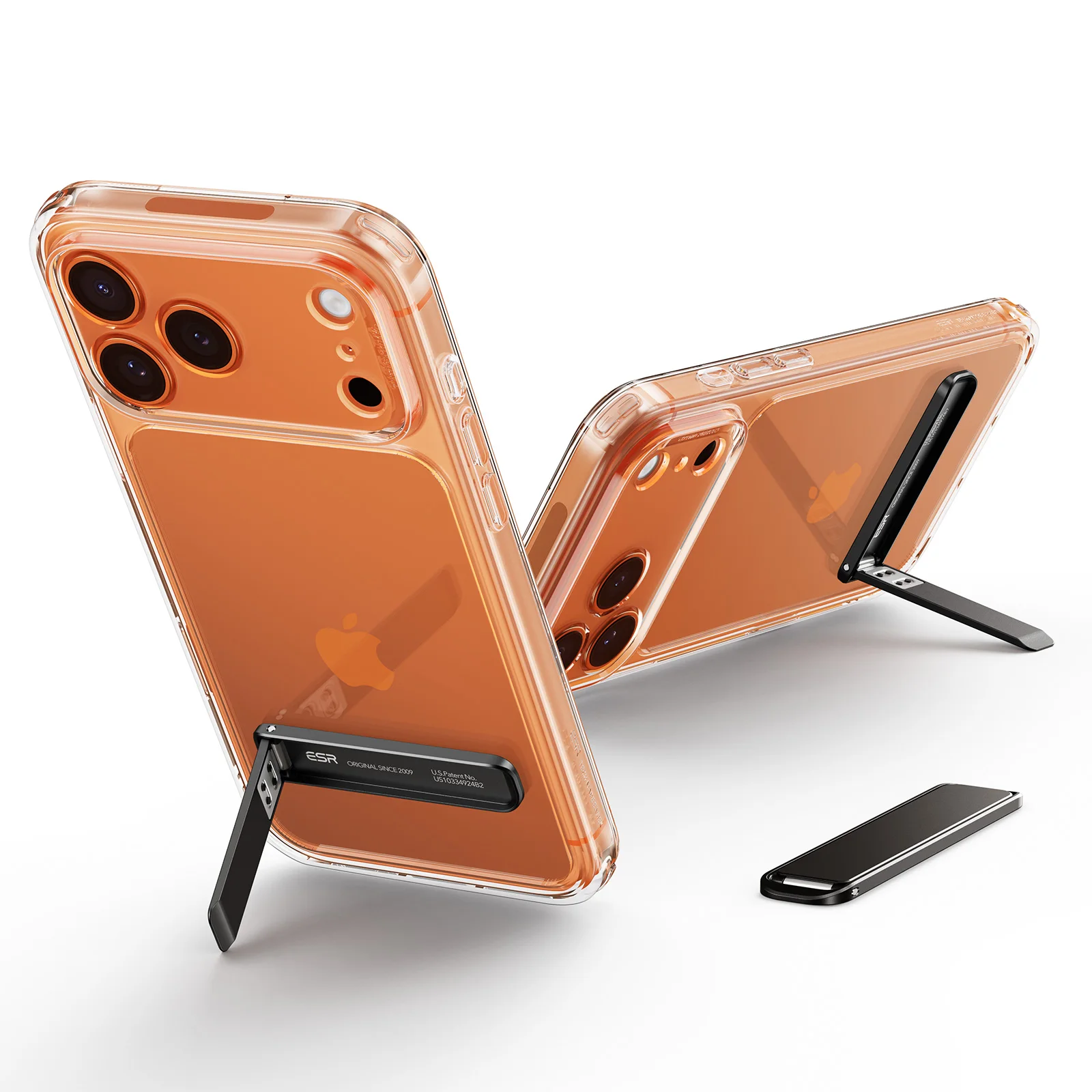 ESR Boost Phone Kickstand Vertical and Horizontal Stand Compatible with iPhone 17/16/15/14/13/12&Samsung Galaxy S26/S25/S24/S23
ESR Boost Phone Kickstand Vertical and Horizontal Stand Compatible with iPhone 17/16/15/14/13/12&Samsung Galaxy S26/S25/S24/S23