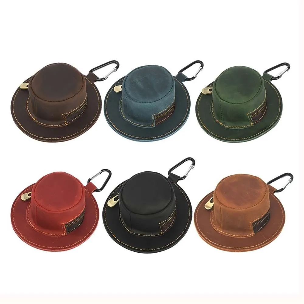Leather Cowboy Hat Mini Coin Purse Portable Waist Hanging Small Wallet Key Chain Decor Cute Earphone Data Cable Organizer Bag
Leather Cowboy Hat Mini Coin Purse Portable Waist Hanging Small Wallet Key Chain Decor Cute Earphone Data Cable Organizer Bag