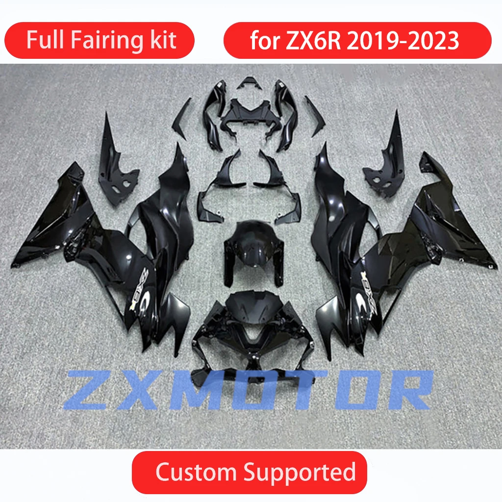 Комплект обтекателей 100% совместимый с KAWASAKI ZX6R 2019-2023, неоригинальный комплект обвеса для ZX 6R 19 20 21 22 23
Комплект обтекателей 100% совместимый с KAWASAKI ZX6R 2019-2023, неоригинальный комплект обвеса для ZX 6R 19 20 21 22 23