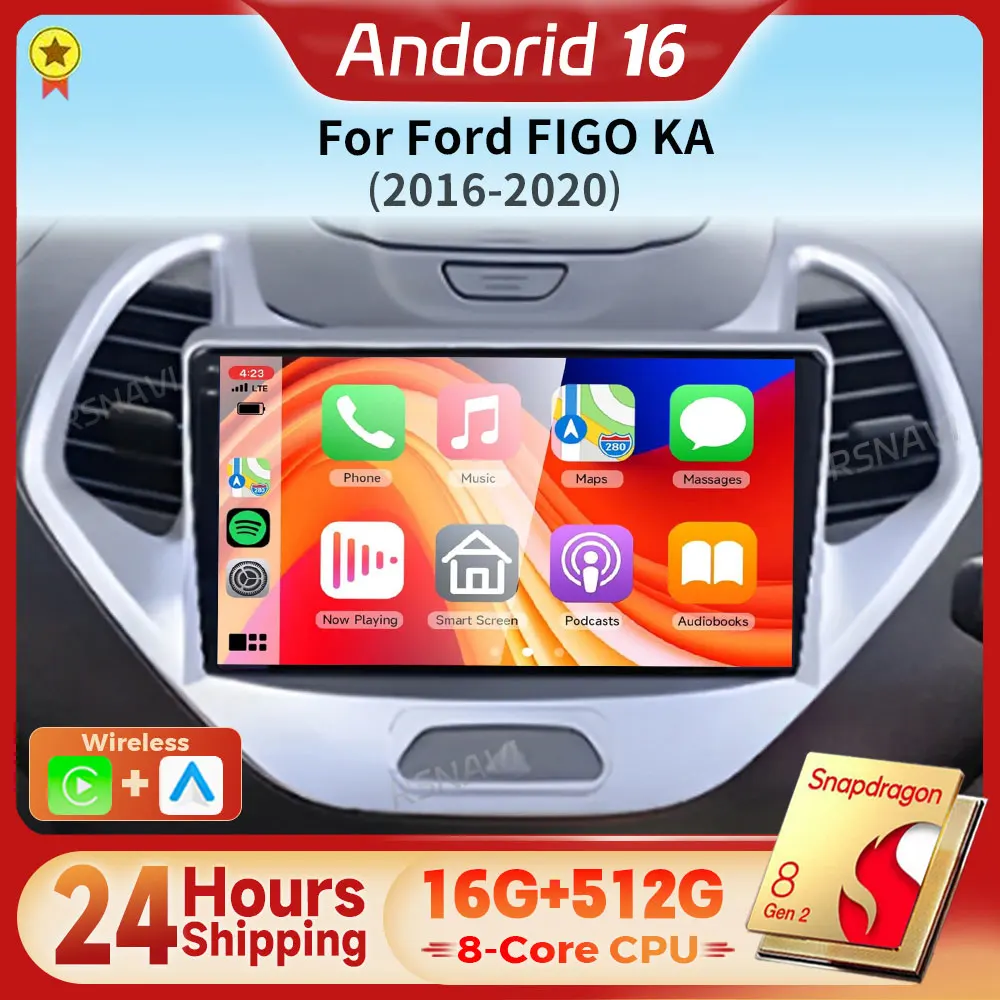 Android 16 Carplay Auto 2K Screen Car Radio BT Multimedia Video Player For Ford FIGO 2016 - 2020 Autoradio GPS 24-hour shipping
Android 16 Carplay Auto 2K Screen Car Radio BT Multimedia Video Player For Ford FIGO 2016 - 2020 Autoradio GPS 24-hour shipping