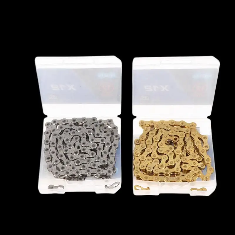 12 Speed Bike Chain X8 X9 X10 X11 X12 Bicycle Chain Mountain Road Corrente Replacement Parts Bike Accessories
12 Speed Bike Chain X8 X9 X10 X11 X12 Bicycle Chain Mountain Road Corrente Replacement Parts Bike Accessories