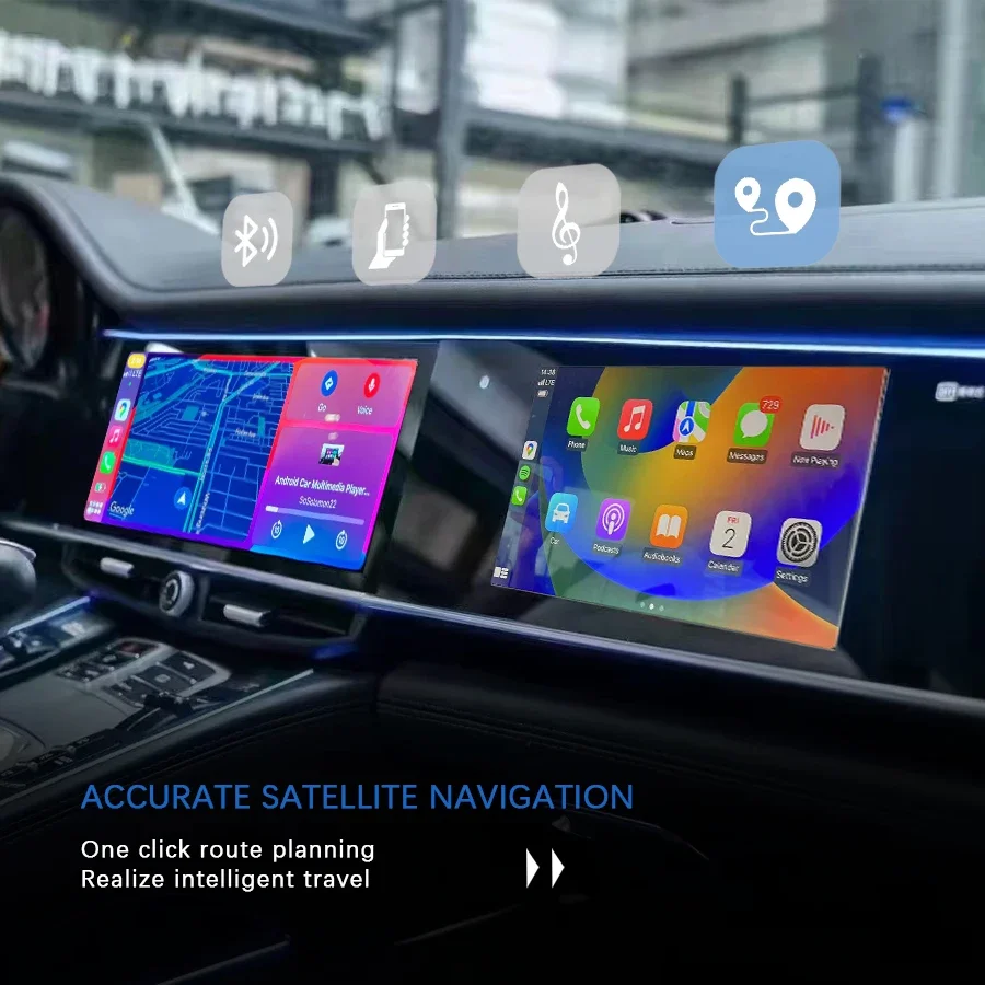 12.3" Dual Screen Android13 Car Radio GPS Stereo Wireless CarPlay Navi Head Unit For Porsche Cayenne Panamera 2010-2017 To 2024
12.3" Dual Screen Android13 Car Radio GPS Stereo Wireless CarPlay Navi Head Unit For Porsche Cayenne Panamera 2010-2017 To 2024