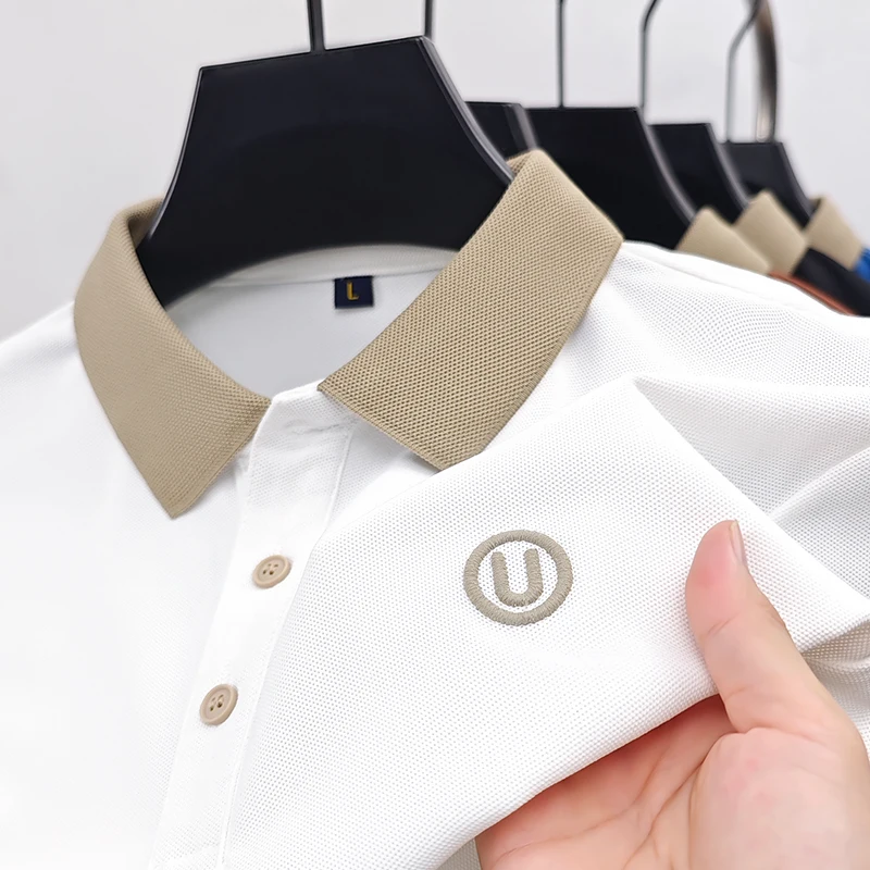 Designer Original Men's Polo Shirt Lapel Long Sleeve T-Shirt Autumn New Exquisite Lapel Embroider Fashion Business Menswear Top
Designer Original Men's Polo Shirt Lapel Long Sleeve T-Shirt Autumn New Exquisite Lapel Embroider Fashion Business Menswear Top