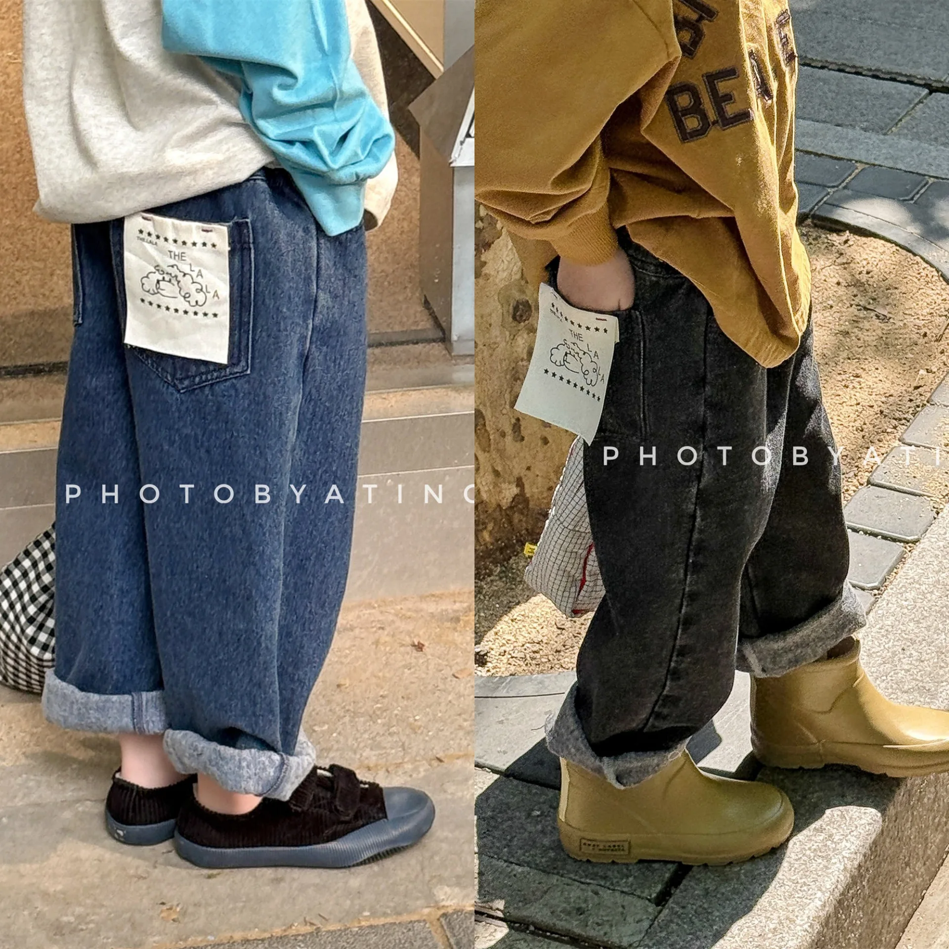 2025 Fall Kids Jeans Korean Style Children Boys & Girls Denim Pants Fashion Fit Long Casual Trousers Elastic Waist 1-8 Years
2025 Fall Kids Jeans Korean Style Children Boys & Girls Denim Pants Fashion Fit Long Casual Trousers Elastic Waist 1-8 Years