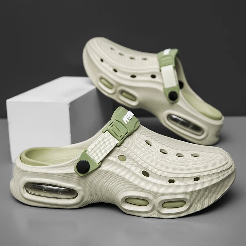 Men's Summer Dual-Purpose Non-Slip Water-Resistant Slippers for Sports, Fishing, and Beach Wear
Men's Summer Dual-Purpose Non-Slip Water-Resistant Slippers for Sports, Fishing, and Beach Wear