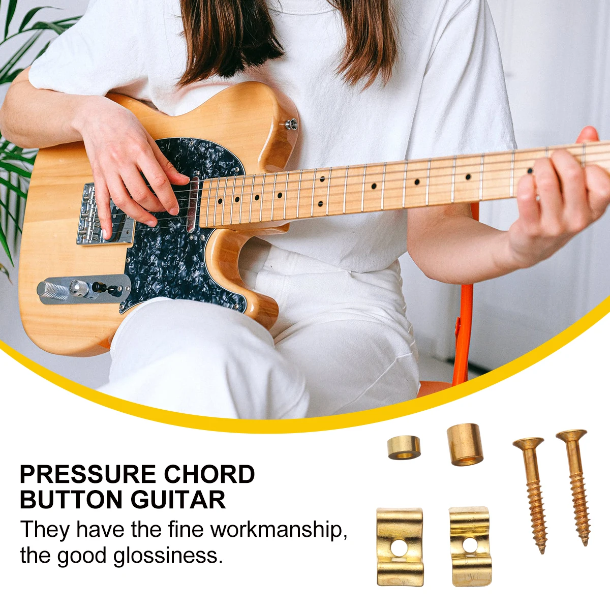 3 Sets/ String Buckle Volume Knob Electric Guitar Knobs Locking Tuners Bass Braces Tree Guide
3 Sets/ String Buckle Volume Knob Electric Guitar Knobs Locking Tuners Bass Braces Tree Guide