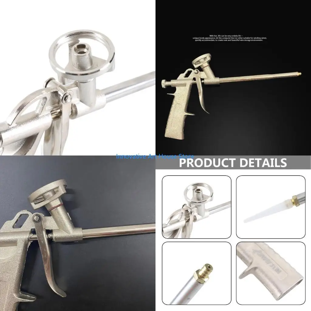 E1PC SprayGun Foam Expanding SprayGun Caulking Accessories Polyurethane Dispensing
E1PC SprayGun Foam Expanding SprayGun Caulking Accessories Polyurethane Dispensing