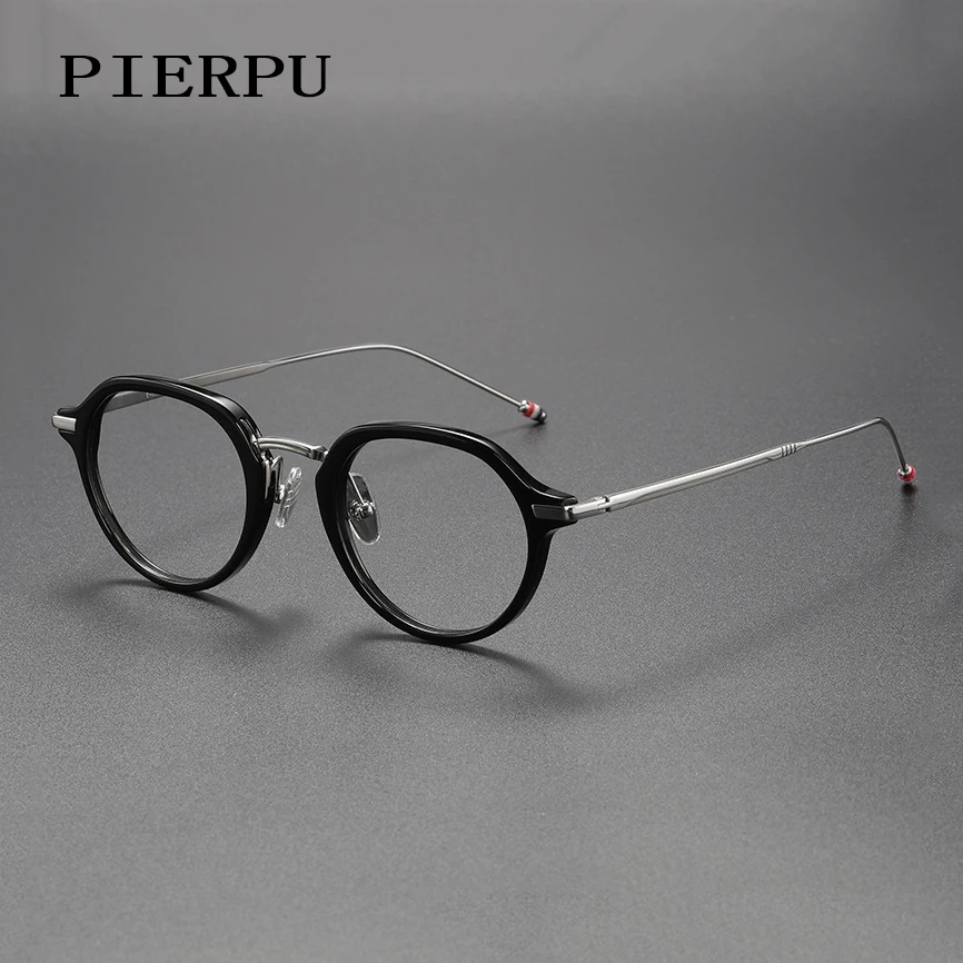 Thom Brand Designer Eyeglasses Prescription Glasses Titanium Lightweiht irregular Frame for Men Women Myopia Reading eyewear
Thom Brand Designer Eyeglasses Prescription Glasses Titanium Lightweiht irregular Frame for Men Women Myopia Reading eyewear