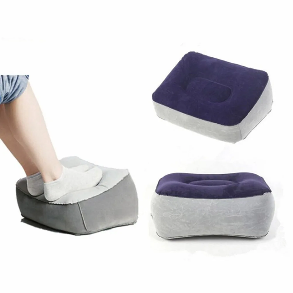 Inflatable Flocking PVC Foot Pads Stool Travel Pillow Footrest for Airplane Car Train Home Portable Leg Lift Cushion
Inflatable Flocking PVC Foot Pads Stool Travel Pillow Footrest for Airplane Car Train Home Portable Leg Lift Cushion