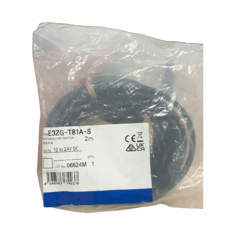 Новый оригинальный фотоэлектрический переключатель E3ZG-T81A-S
Новый оригинальный фотоэлектрический переключатель E3ZG-T81A-S