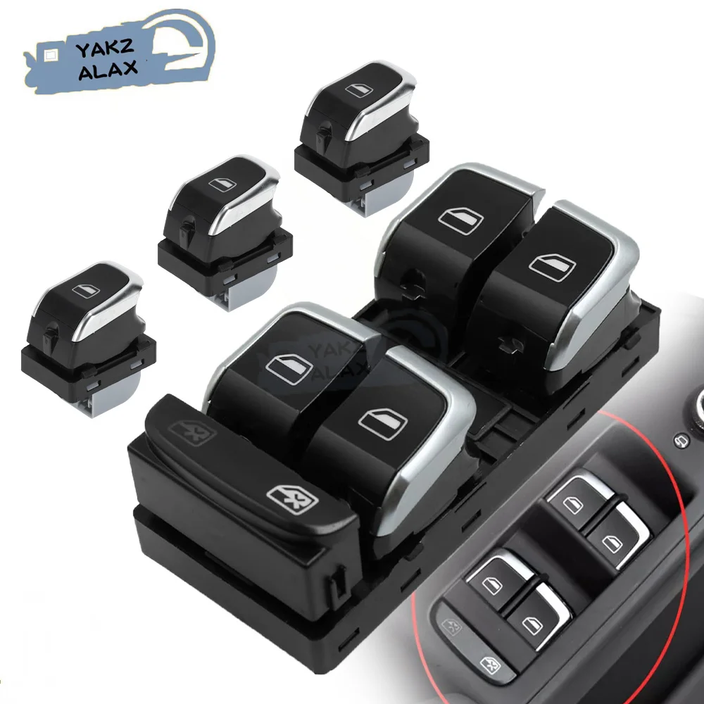 For Audi A4 S4 B8 Q5 A5 Electric Master Power Window Control Switch Glass Regulator Button 8KD959851 8KD959855 Car Accessories
For Audi A4 S4 B8 Q5 A5 Electric Master Power Window Control Switch Glass Regulator Button 8KD959851 8KD959855 Car Accessories