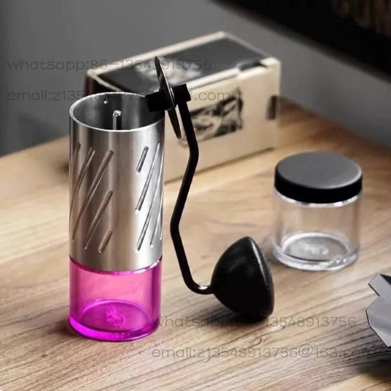 C60 Hand Grinder, High Nitrogen Alloy Stainless Steel Coffee Bean Grinder
C60 Hand Grinder, High Nitrogen Alloy Stainless Steel Coffee Bean Grinder