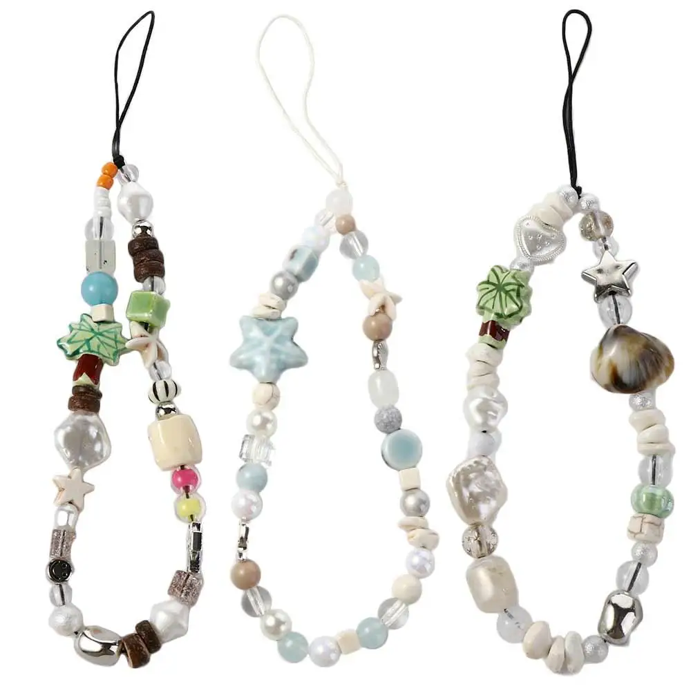 Beach Starfish Coconut Phone Chain Acrylic Beaded Coconut Tree Beaded Phone Strap Handmade Phone Charm Smartphone Lanyard
Beach Starfish Coconut Phone Chain Acrylic Beaded Coconut Tree Beaded Phone Strap Handmade Phone Charm Smartphone Lanyard