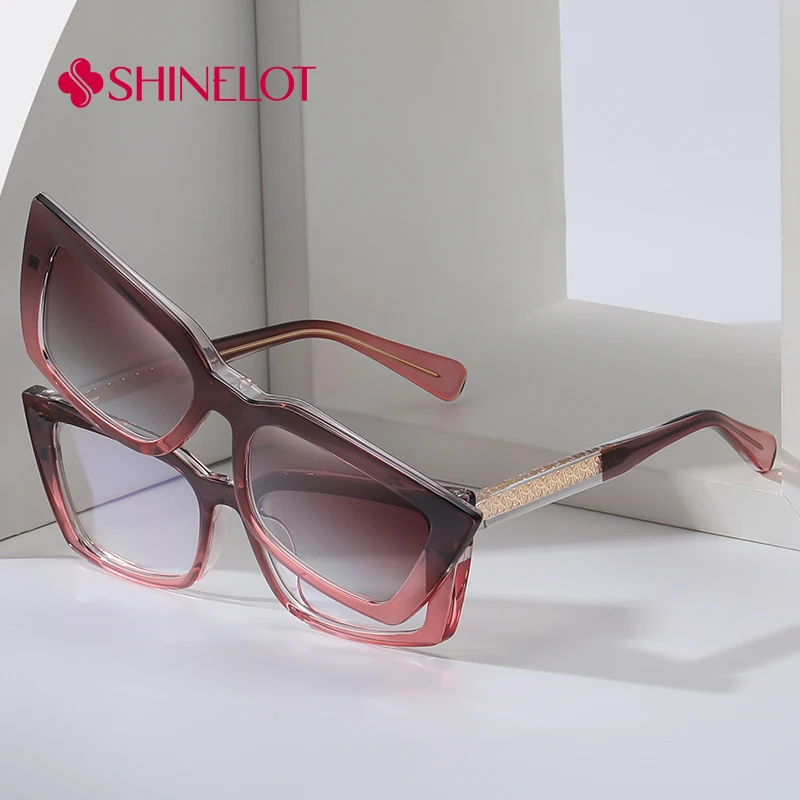 81635 Fashion Magnetic Cat Eye Clip on Sunglasses Polarization Sun Glasses Female Shades Vacation Outdoor Young Girls Eyewear
81635 Fashion Magnetic Cat Eye Clip on Sunglasses Polarization Sun Glasses Female Shades Vacation Outdoor Young Girls Eyewear
