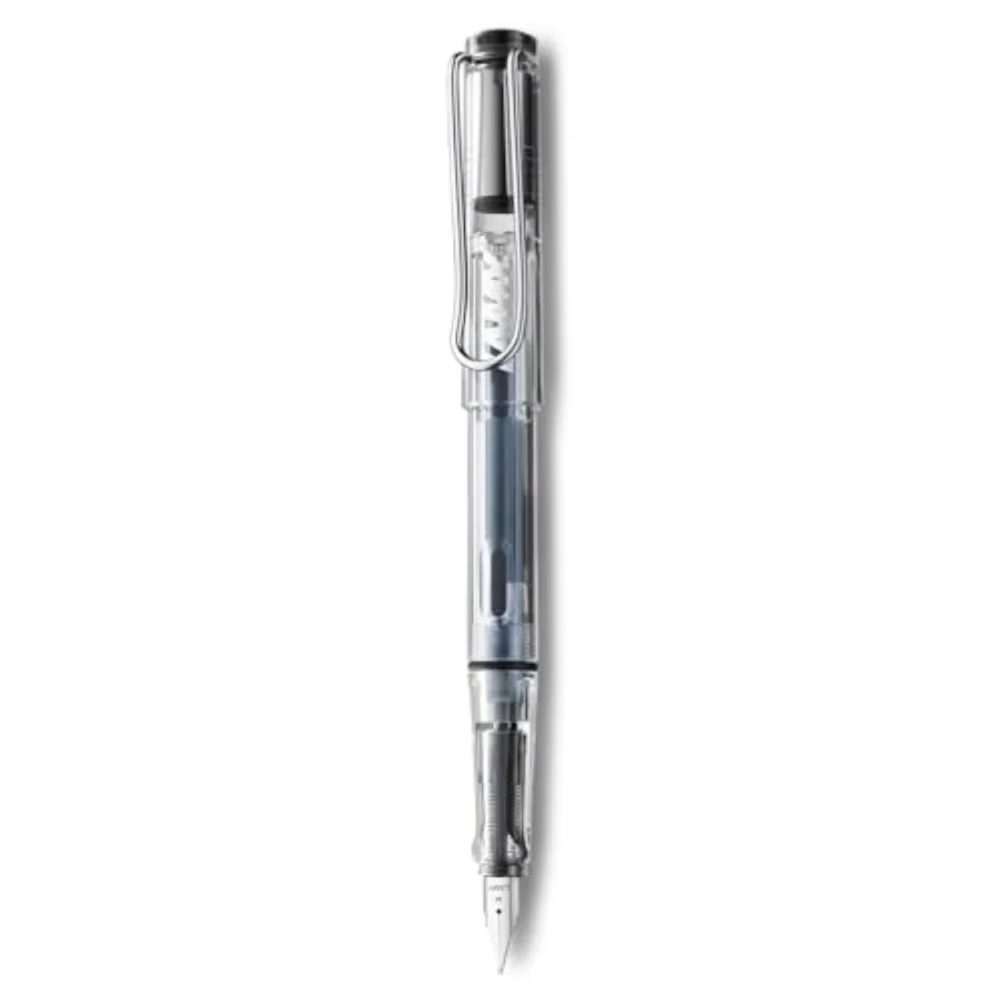 Transparent Vista Fountain Pen with Medium Nib and Blue Ink L12M
Transparent Vista Fountain Pen with Medium Nib and Blue Ink L12M