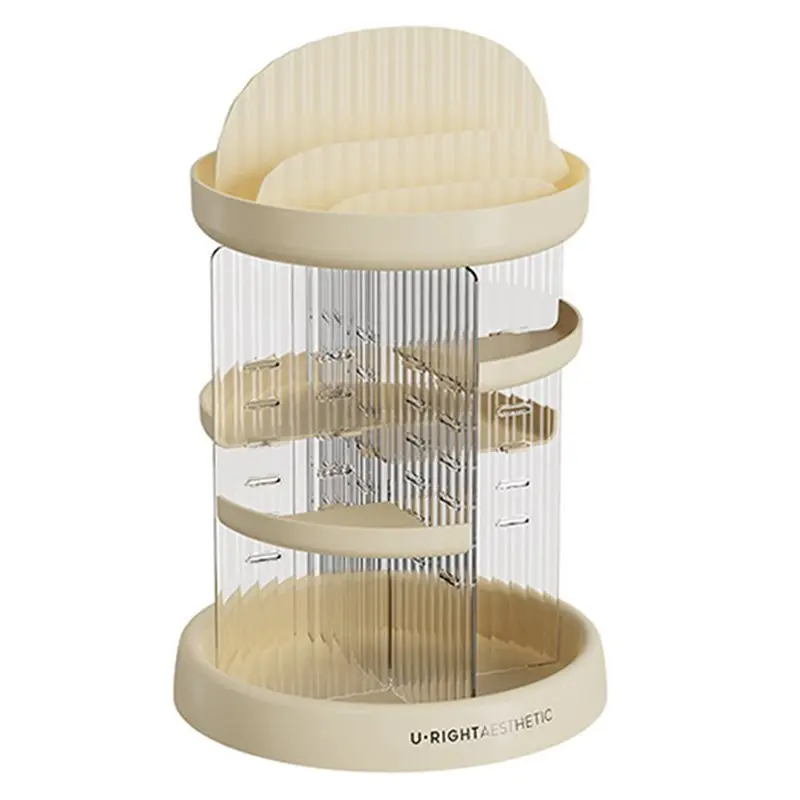 AS60-вращающийся косметический органайзер для спальни, настольная губная помада, парфюмерный уход за кожей, прозрачная многослойная полка для хранения
AS60-вращающийся косметический органайзер для спальни, настольная губная помада, парфюмерный уход за кожей, прозрачная многослойная полка для хранения