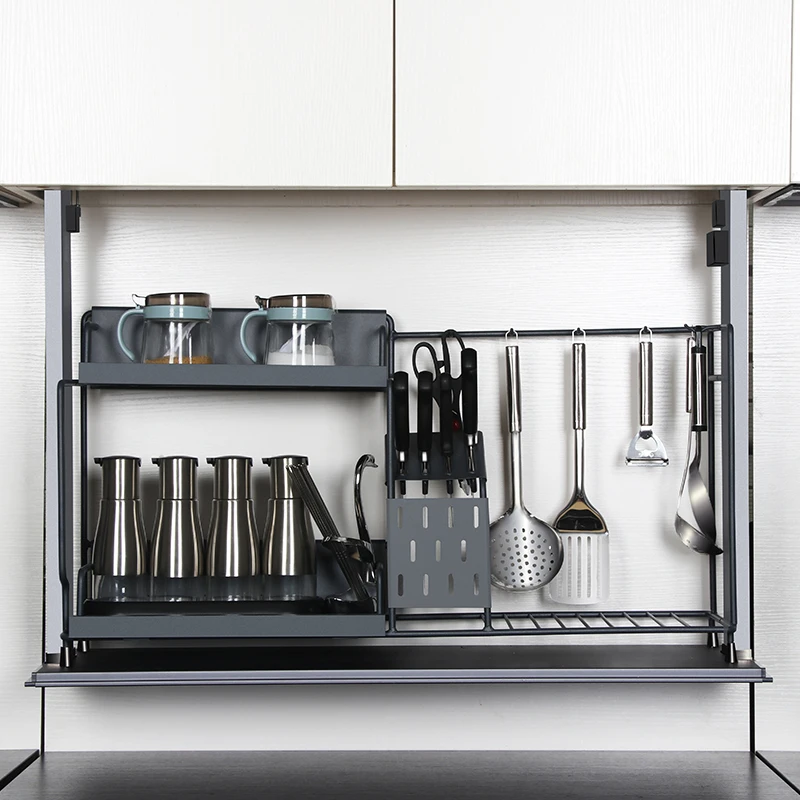 Smart Design Kitchen Bathroom Cabinet Organizers Auto Lift Basket Rack Shelf Stack
Smart Design Kitchen Bathroom Cabinet Organizers Auto Lift Basket Rack Shelf Stack