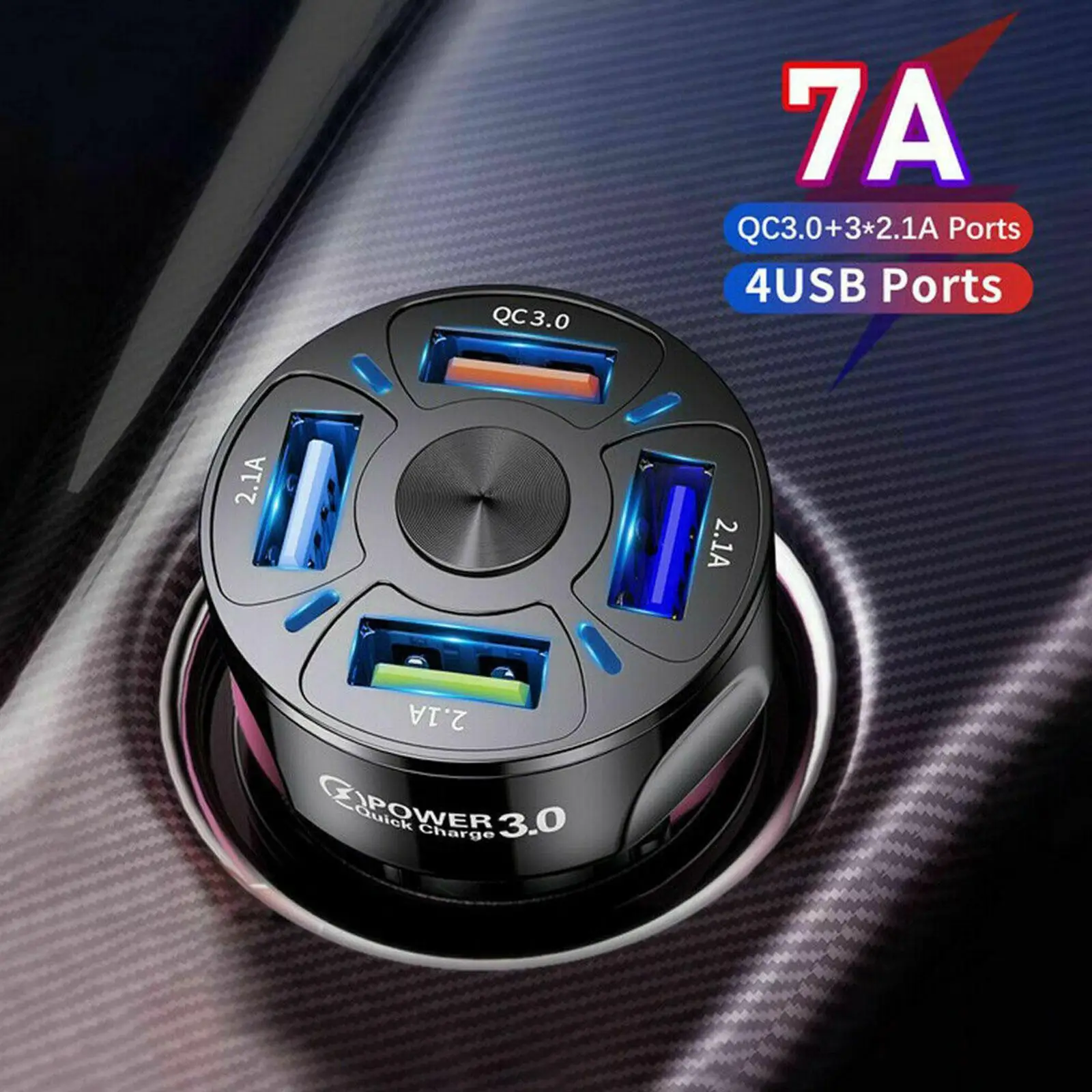 4 Ports USB Car Charge PD Charger In Car Fast Charging For IPhone 12 13 Pro 12 Type C Adapter In Car L4E1
4 Ports USB Car Charge PD Charger In Car Fast Charging For IPhone 12 13 Pro 12 Type C Adapter In Car L4E1