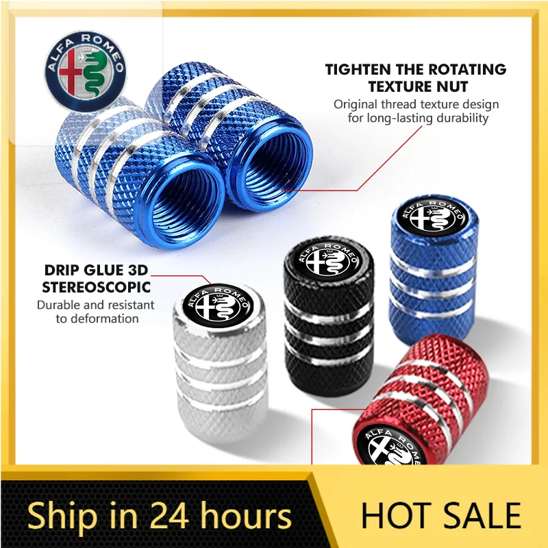 Car Sticker For Alfa Romeo 159 147 4Pcs Car LOGO Tire Valve Cap Waterproof Auto Accessories For Alfa Romeo Giulietta GT 159 147
Car Sticker For Alfa Romeo 159 147 4Pcs Car LOGO Tire Valve Cap Waterproof Auto Accessories For Alfa Romeo Giulietta GT 159 147