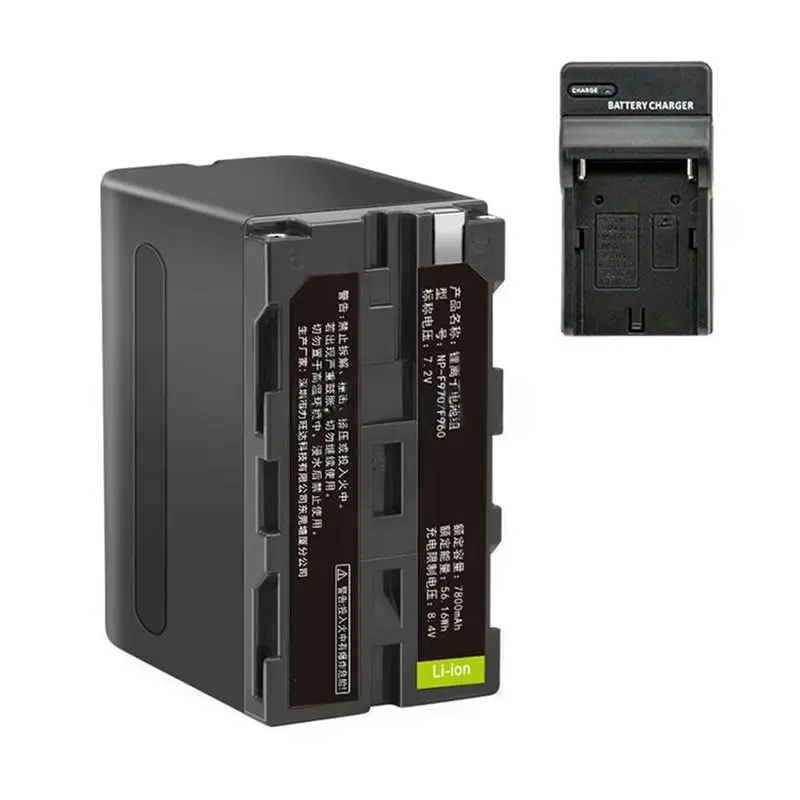 Hot-For Sony MC2500C Camera Compatible 7800Mah Rechargeable Lithium Battery- NP-F960/F970 For Video Light Monitor
Hot-For Sony MC2500C Camera Compatible 7800Mah Rechargeable Lithium Battery- NP-F960/F970 For Video Light Monitor