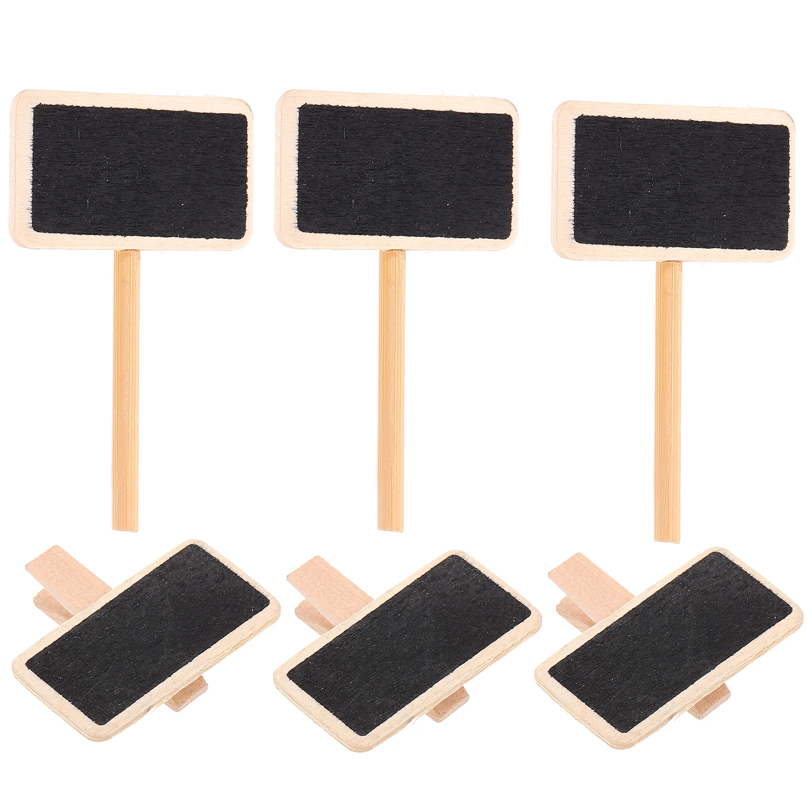 50 Pcs Small Blackboard Clip Little Clamps Vintage Mini Wooden Clips Shape Creative Message
50 Pcs Small Blackboard Clip Little Clamps Vintage Mini Wooden Clips Shape Creative Message