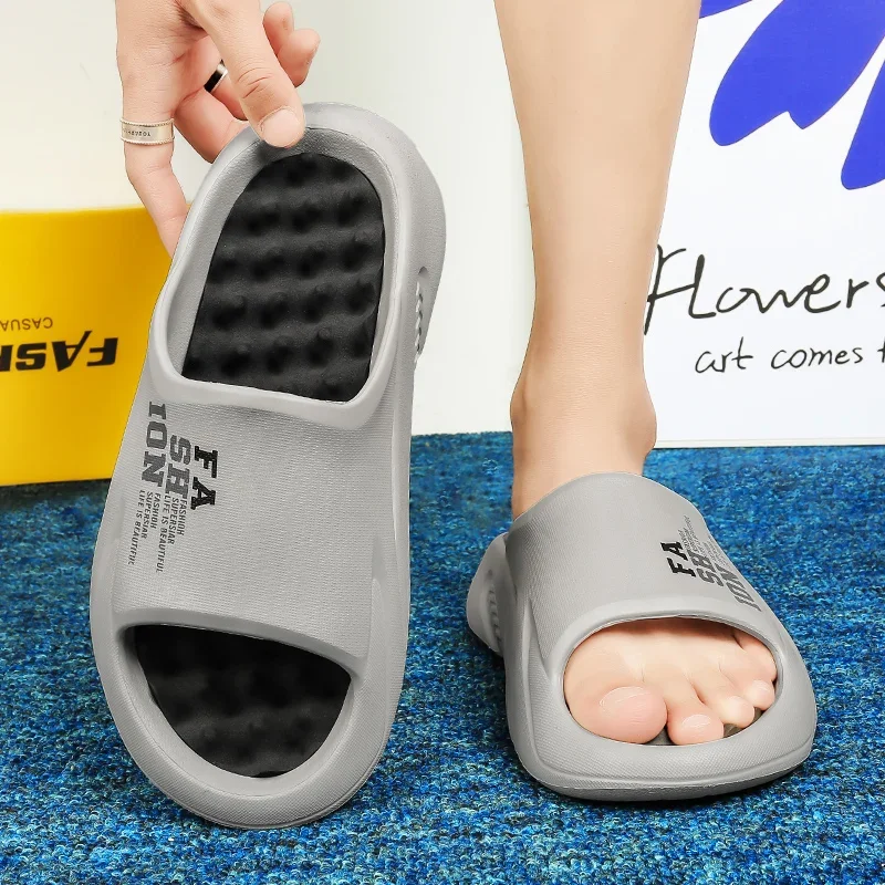 New Summer Men Massage Slippers Sides Indoor Outdoor Sandals Beach Casual Shoes Soft Sole Slides Men Flip-Flops Men'S Sandals
New Summer Men Massage Slippers Sides Indoor Outdoor Sandals Beach Casual Shoes Soft Sole Slides Men Flip-Flops Men'S Sandals