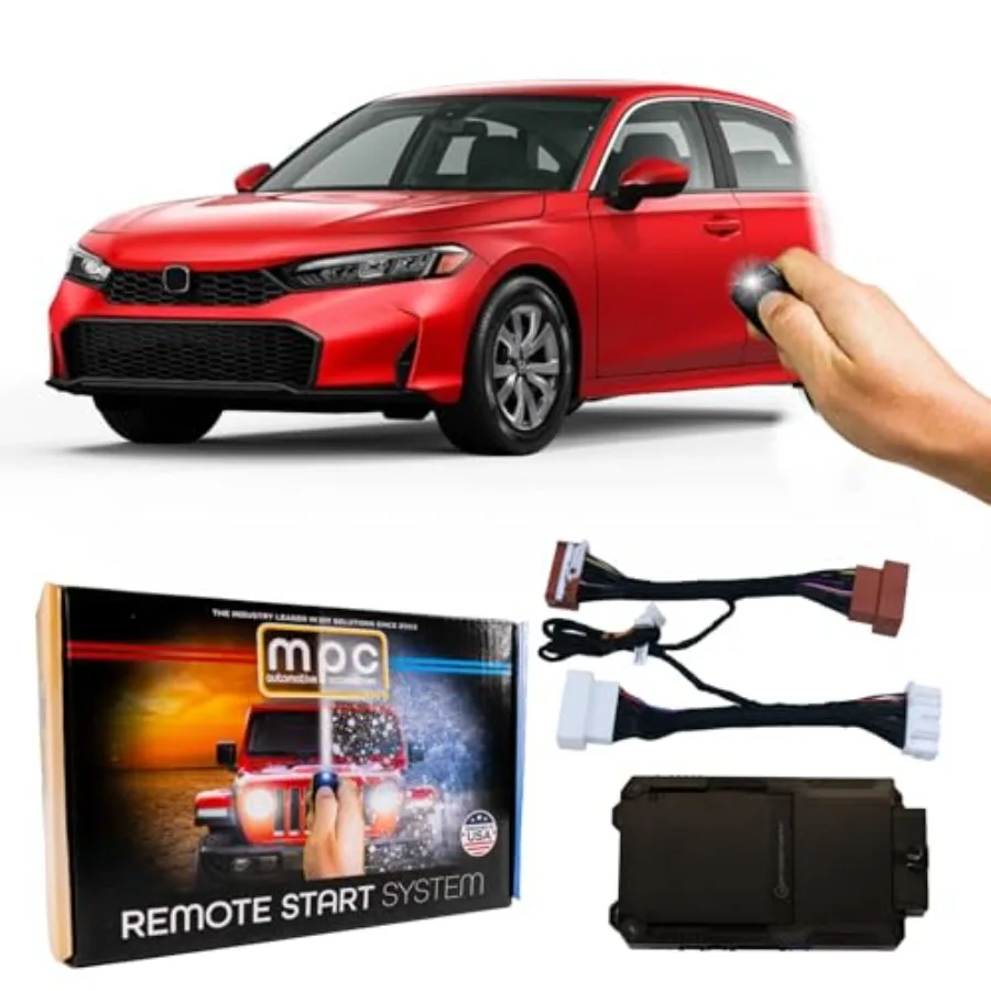 MPC Remote Start Kit Compatible with Honda Civic 20222025 for Easy Vehicle Access and Convenience Plug and Play Installation wi
MPC Remote Start Kit Compatible with Honda Civic 20222025 for Easy Vehicle Access and Convenience Plug and Play Installation wi