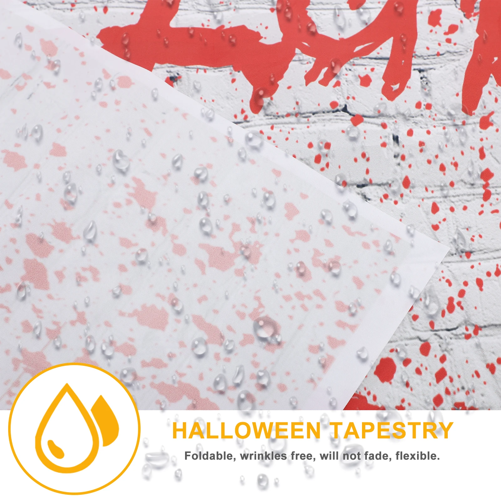 Blood Palm Print Background Cloth Halloween Vinyl Decor Scary Backdrop for Photography Studio Durable Fade Resistant Party
Blood Palm Print Background Cloth Halloween Vinyl Decor Scary Backdrop for Photography Studio Durable Fade Resistant Party