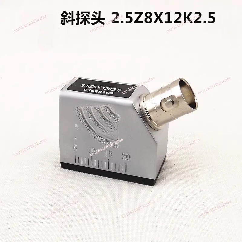 Ultrasonic oblique probe SIUI2.5Z8 × 12K2.5 non-destructive testing UT flaw detector probe
Ultrasonic oblique probe SIUI2.5Z8 × 12K2.5 non-destructive testing UT flaw detector probe
