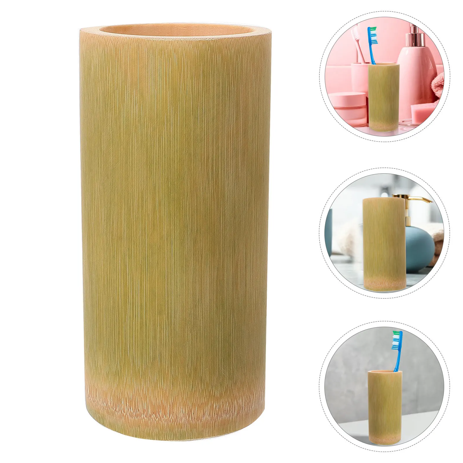Bamboo Toothbrush Cup Bathroom Storage Holder Toothbrushing Mouthwash Tumbler Lightweight Travel Portable Toothpaste Cup
Bamboo Toothbrush Cup Bathroom Storage Holder Toothbrushing Mouthwash Tumbler Lightweight Travel Portable Toothpaste Cup