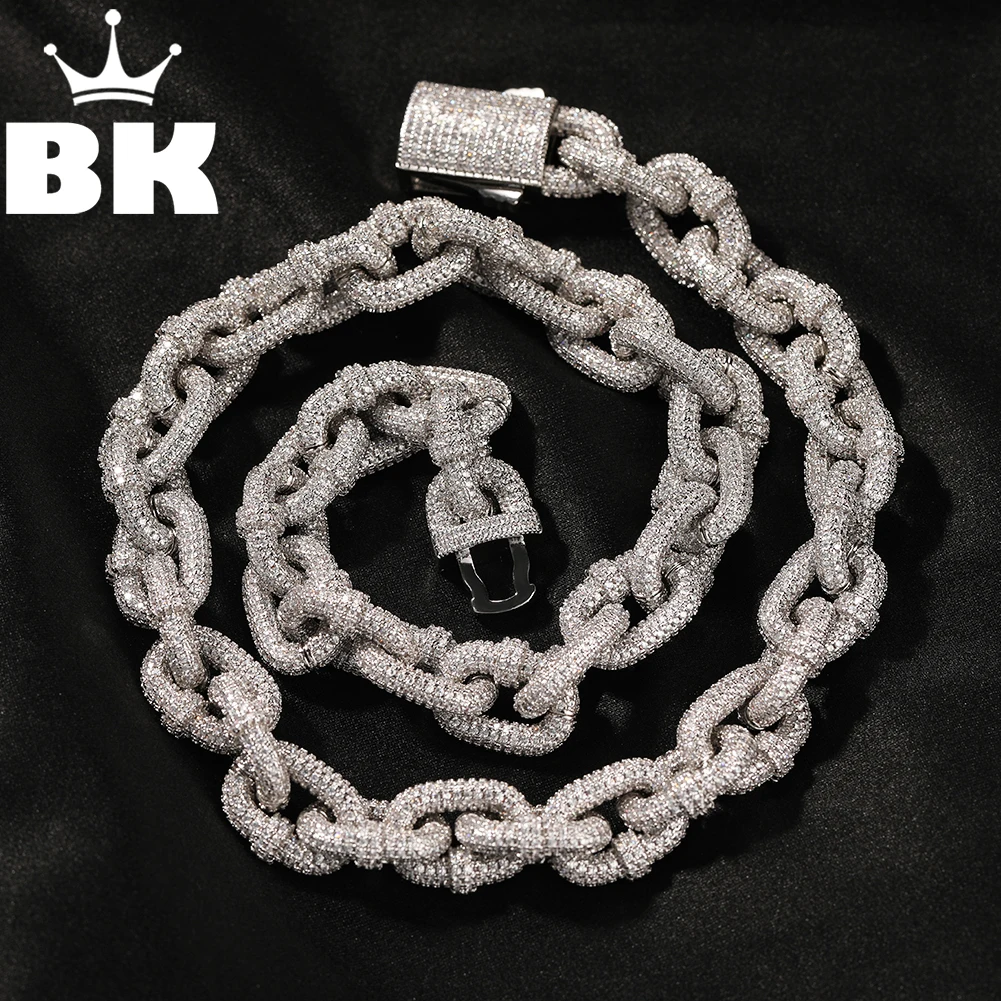 Украшение THE BLING KING из тяжелого металла, украшение в стиле хип-хоп, соединение в форме трубки из микровыложенного кубического циркония, длина 14 мм
Украшение THE BLING KING из тяжелого металла, украшение в стиле хип-хоп, соединение в форме трубки из микровыложенного кубического циркония, длина 14 мм