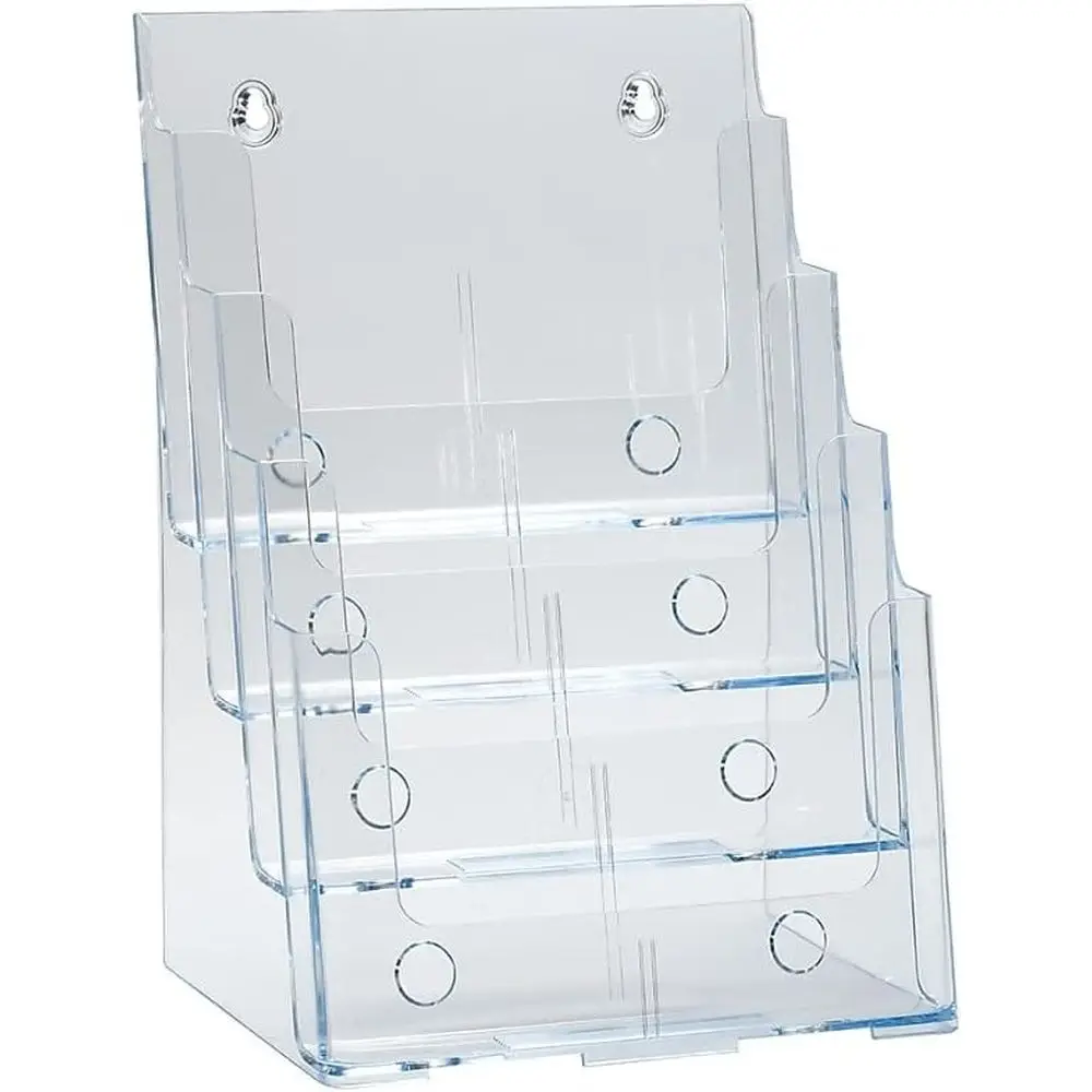 Desk Organizer Holder for Brochures, Office Supplies, and 8.5x11 Documents
Desk Organizer Holder for Brochures, Office Supplies, and 8.5x11 Documents