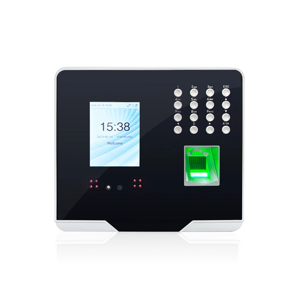 Zc01 Biometric Device Fingerprint Reader & Facial Recognition Time Attendance and Access Control with Backup Battery
Zc01 Biometric Device Fingerprint Reader & Facial Recognition Time Attendance and Access Control with Backup Battery