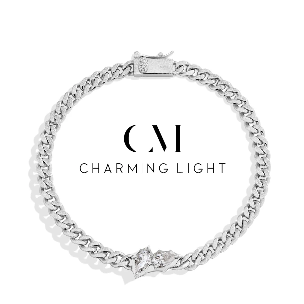 CHARMING Moissanite Bracelet Fine Pear Cut 0.9CT Lab Diamond S925 Silver Hot sale Fine Wedding Jewelry For Women Trendy Gifts
CHARMING Moissanite Bracelet Fine Pear Cut 0.9CT Lab Diamond S925 Silver Hot sale Fine Wedding Jewelry For Women Trendy Gifts