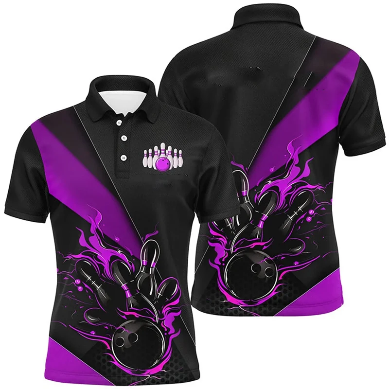 Bowling Game Jersey New Design Men Women Lapel Short Sleeve Polo Shirt Cool Graffiti Graphic Funny Personality Custom Top 2025
Bowling Game Jersey New Design Men Women Lapel Short Sleeve Polo Shirt Cool Graffiti Graphic Funny Personality Custom Top 2025