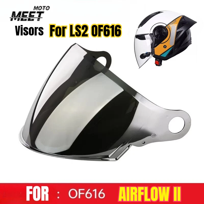 Визор для открытого шлема LS2 OF616 AIRFLOW II, серебристый, для мотоциклетного шлема-полушлема, цветная линза для шлема Viseira Capacete
Визор для открытого шлема LS2 OF616 AIRFLOW II, серебристый, для мотоциклетного шлема-полушлема, цветная линза для шлема Viseira Capacete