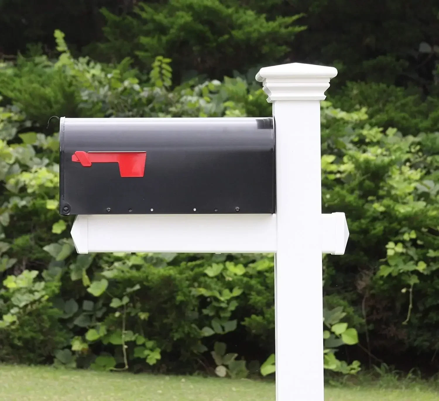 Vinyl Pvc Mailbox Post Complete Curbside Mailbox System Traditional Style Black
Vinyl Pvc Mailbox Post Complete Curbside Mailbox System Traditional Style Black