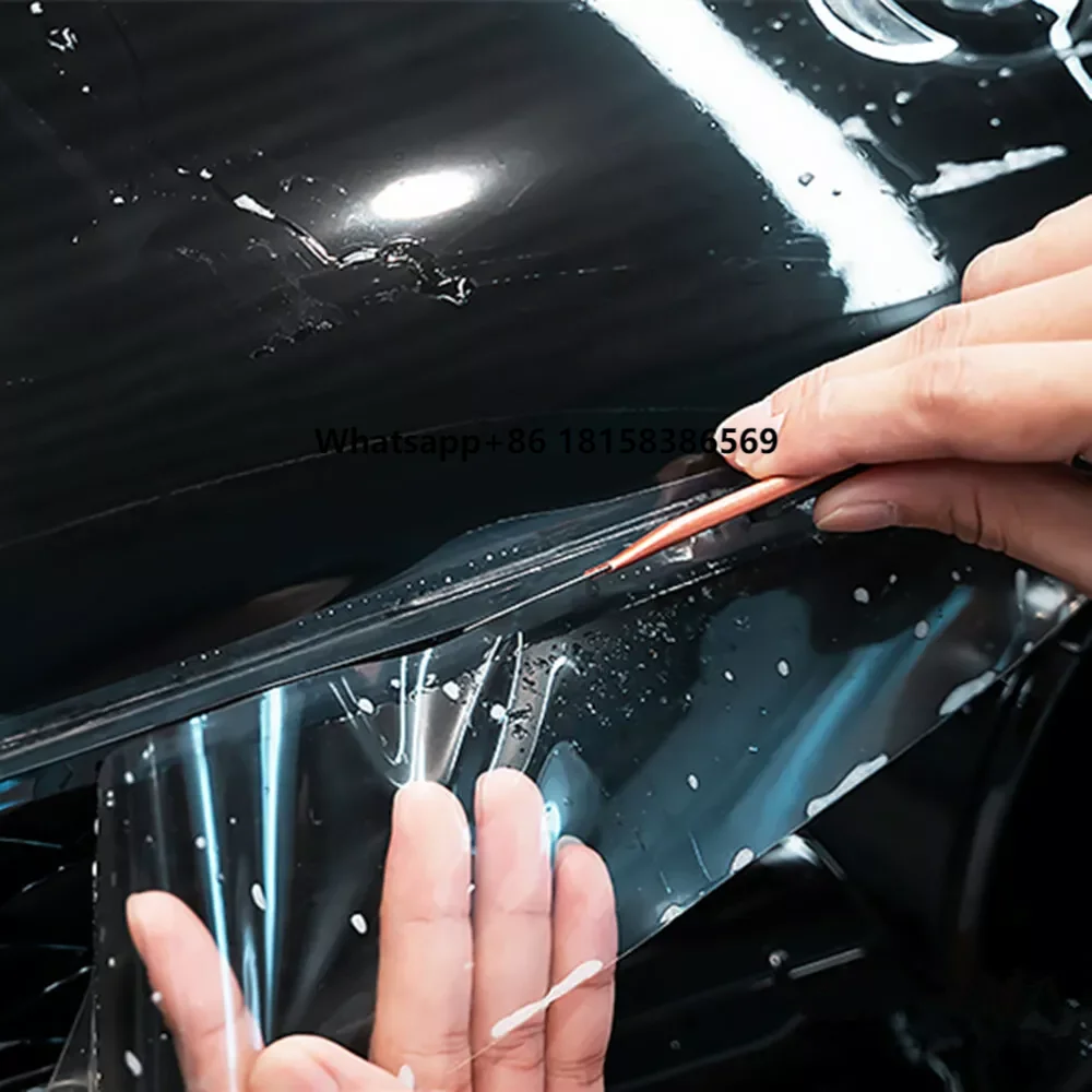 TPU Car Wrap Paint Protection Film High Clarity Anti UV Car Films for Front Hood and Door
TPU Car Wrap Paint Protection Film High Clarity Anti UV Car Films for Front Hood and Door