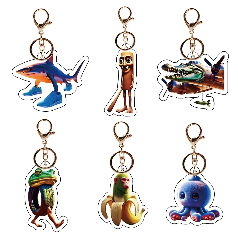 Tralalelo Tralala Acrylic Pendant Italian Brainrot Cartoon Keychain Bag Pendant Couple Car Key Chains Collection Gift Decoration
Tralalelo Tralala Acrylic Pendant Italian Brainrot Cartoon Keychain Bag Pendant Couple Car Key Chains Collection Gift Decoration