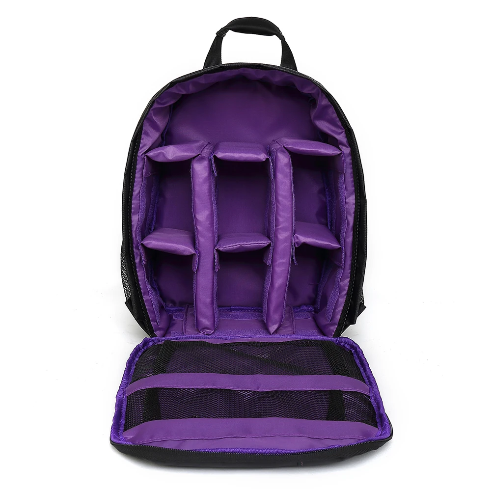 Camera Bag High Capacity Purple Backpack for Men Women DSLR Storage Pouch Rain Cover Adjustable Straps Waterproof Cloth
Camera Bag High Capacity Purple Backpack for Men Women DSLR Storage Pouch Rain Cover Adjustable Straps Waterproof Cloth