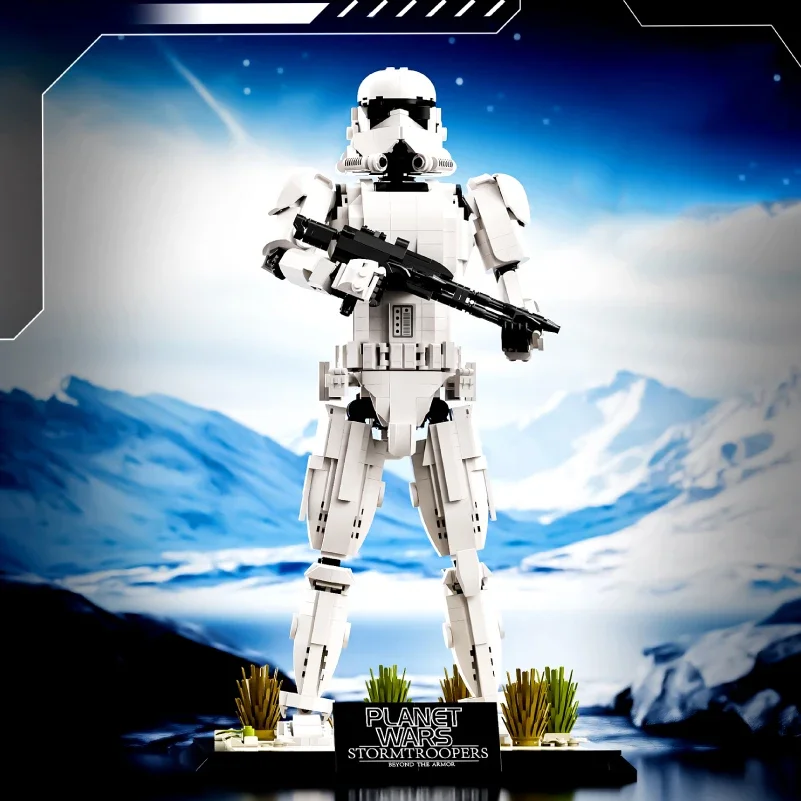 1713PCS Storm Mech Trooper Building Blocks Toys Model Assembly Small Particle Brick Sets Home Desktop Ornaments Kids Adult Gifts
1713PCS Storm Mech Trooper Building Blocks Toys Model Assembly Small Particle Brick Sets Home Desktop Ornaments Kids Adult Gifts